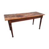 Vintage fir farm table