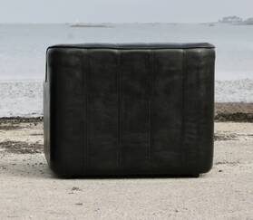 De Sede DS 44 armchair, 1970s, black leather.