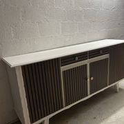 Solid wood sideboard