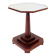 Table piédestal octogonale art déco française - années 1930