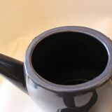 Vintage teapot design Thomas Germany oil grey color