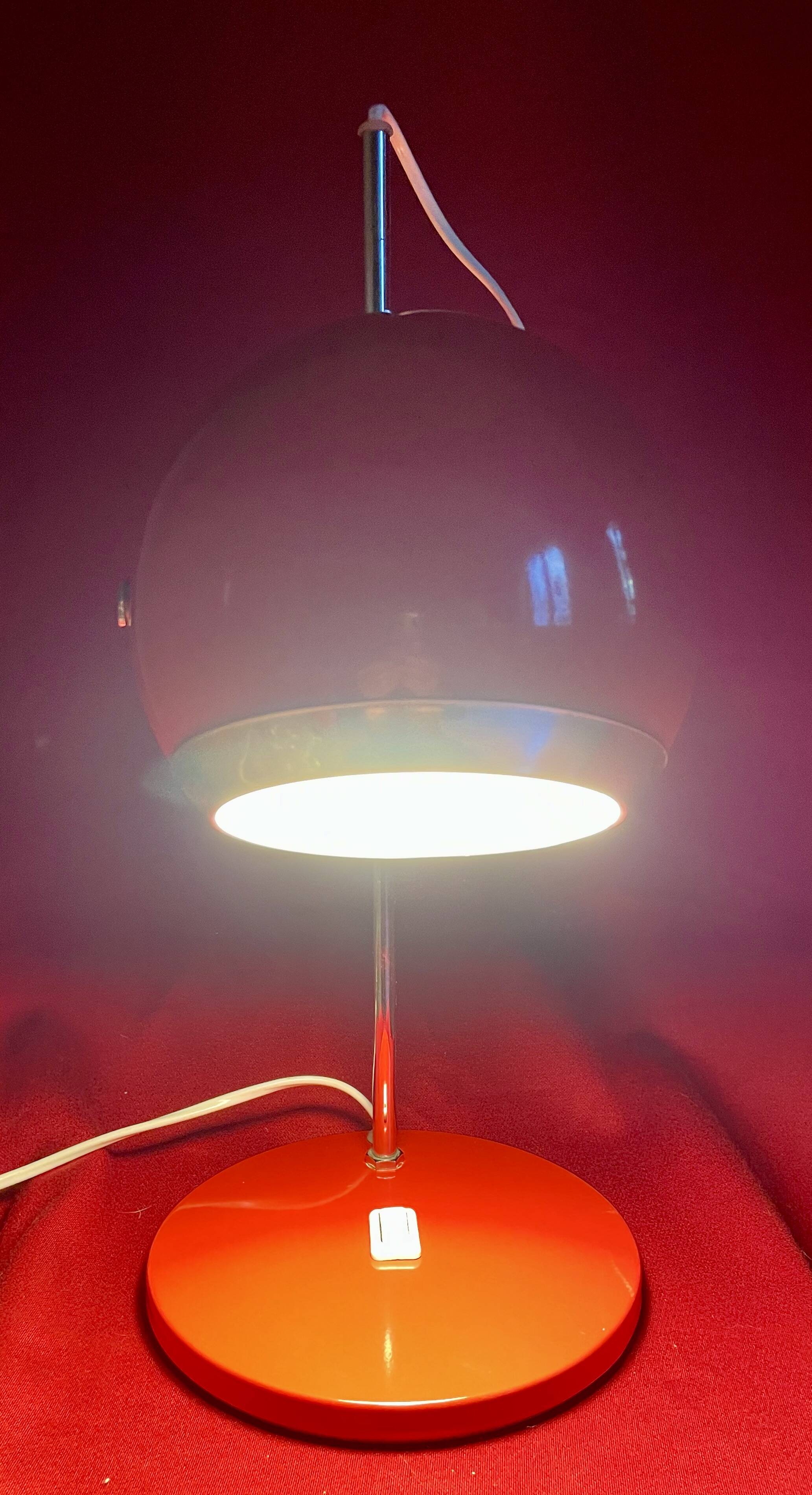 Large Eyeball lamp, vintage, from the 70s