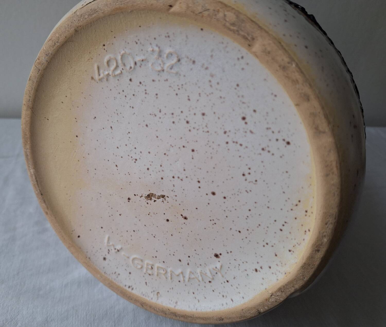 West Germany vase, carafe, vintage pitcher