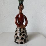 Ceramic candle holder for women, 1920/1930, Soufflenheim