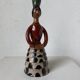 Ceramic candle holder for women, 1920/1930, Soufflenheim