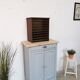 Range document vintage classeur trieur