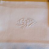Lot de 3 serviettes monogrammes "GF"
