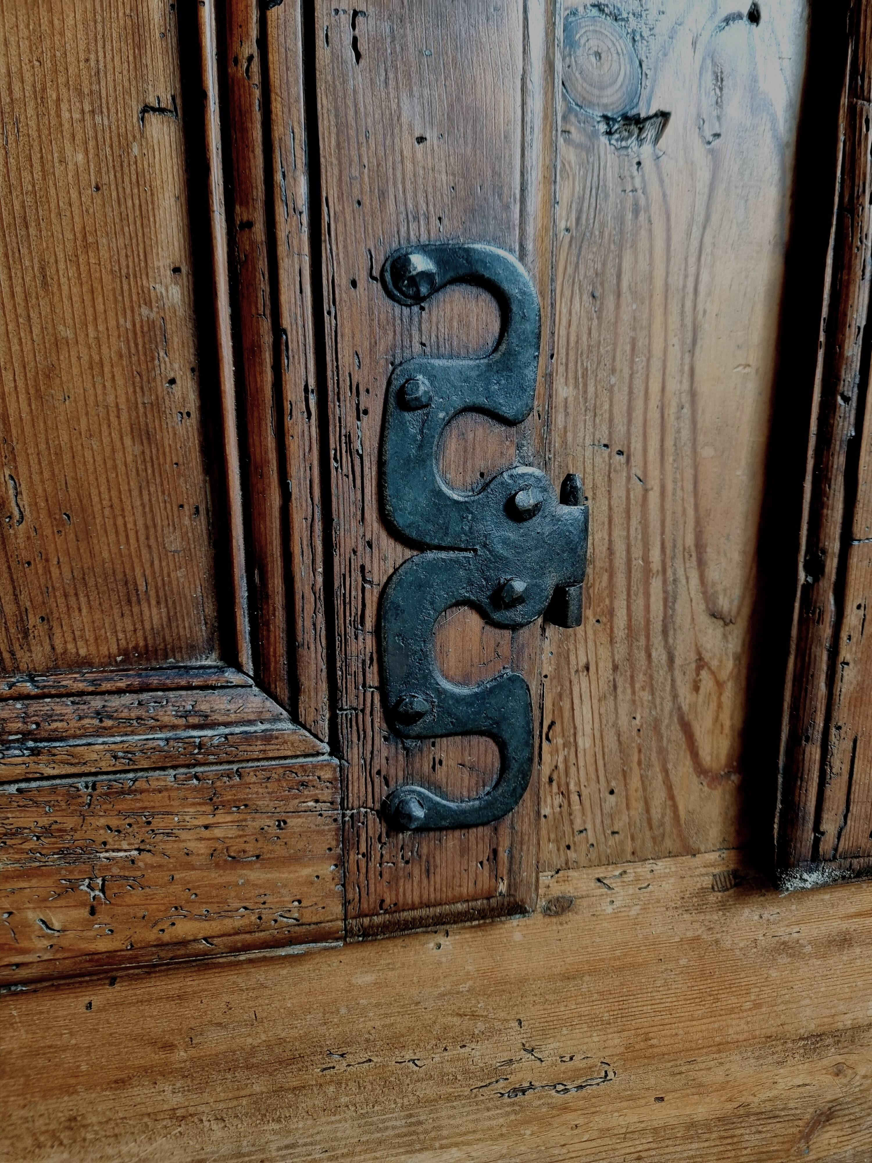 Antique Louis XVI sideboard – 18th century – Solid pine kitchen island – 1