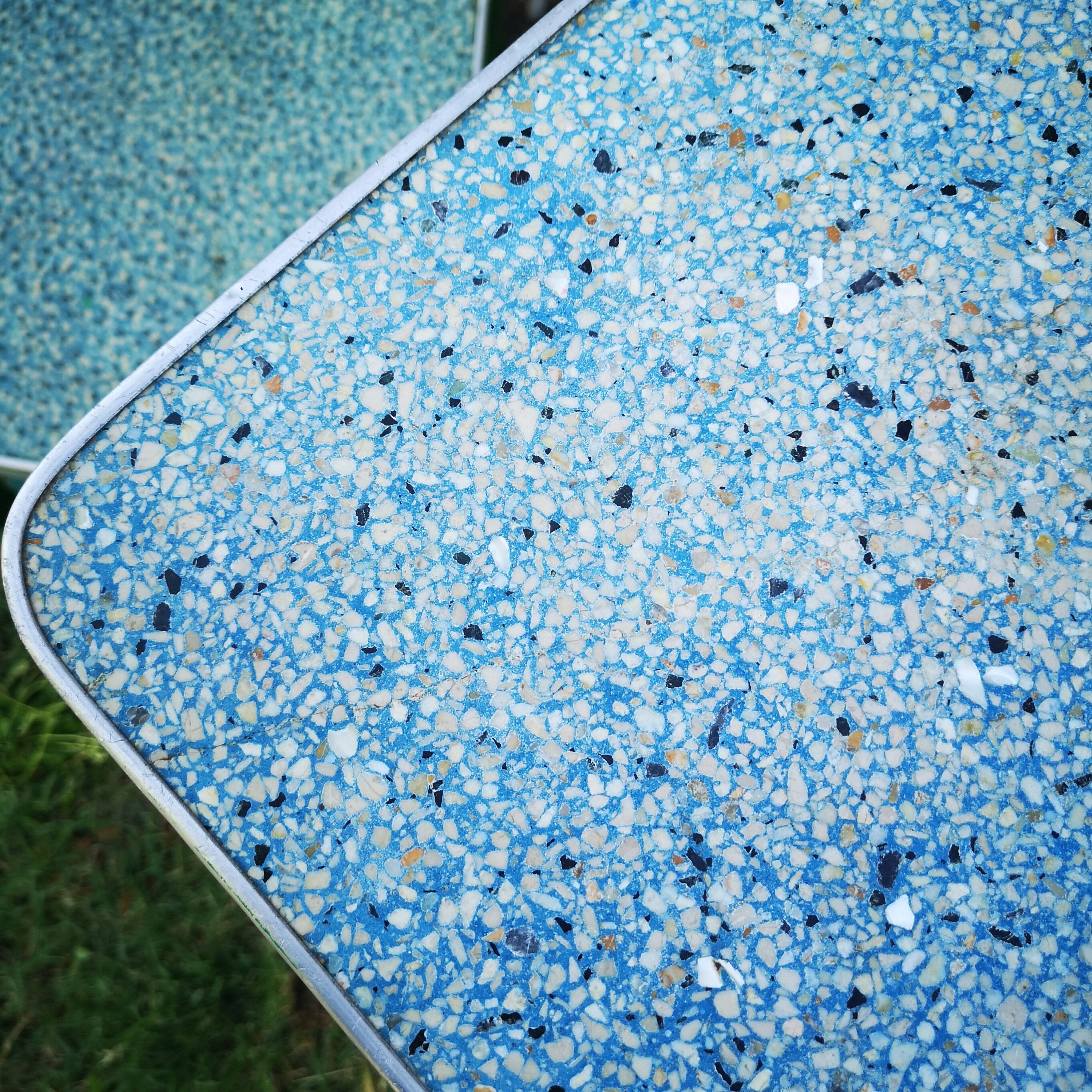 Kitchen table with 4 vintage chairs, 1950s