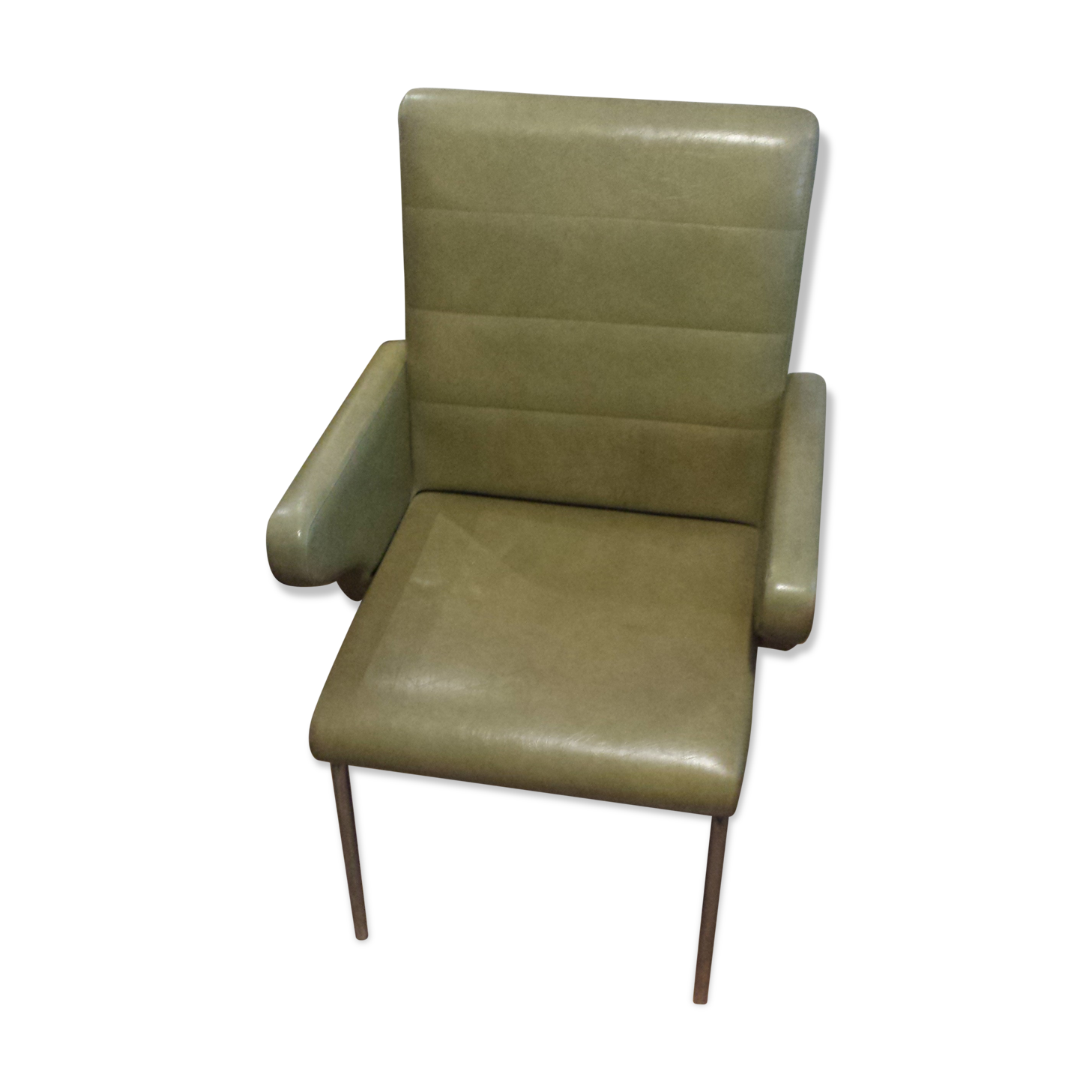 Fauteuil en skaï