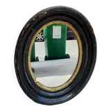 Napoleon III oval mirror