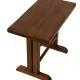 Table d'appoint vintage style Shaker en bois massif
