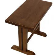 Vintage side table, Shaker-style, compact design, solid wood