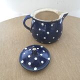 Former pea stoneware teapot
