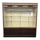 XL vintage wooden display cabinet / sideboard / wall cupboard