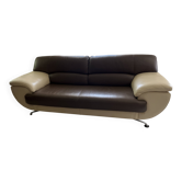 Leather sofa 3-seater and 2-seater