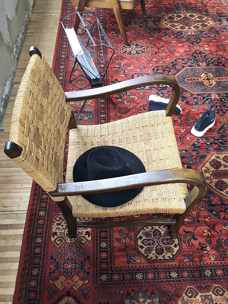 Bridge armchair Vroom and Dreesman in rope