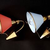 Italian wall lights from the 50s