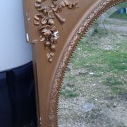 Miroir bois et stuc doré 19 éme