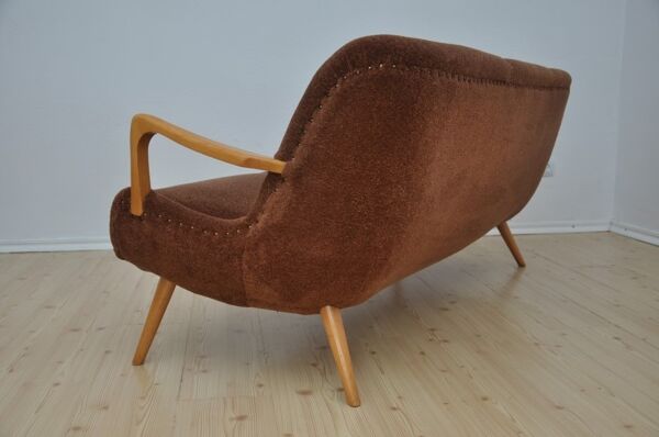 Ensemble de salon sculpturale scandinave années 50/60