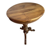 Tripod base gueridon with griffin legs, 19th century.