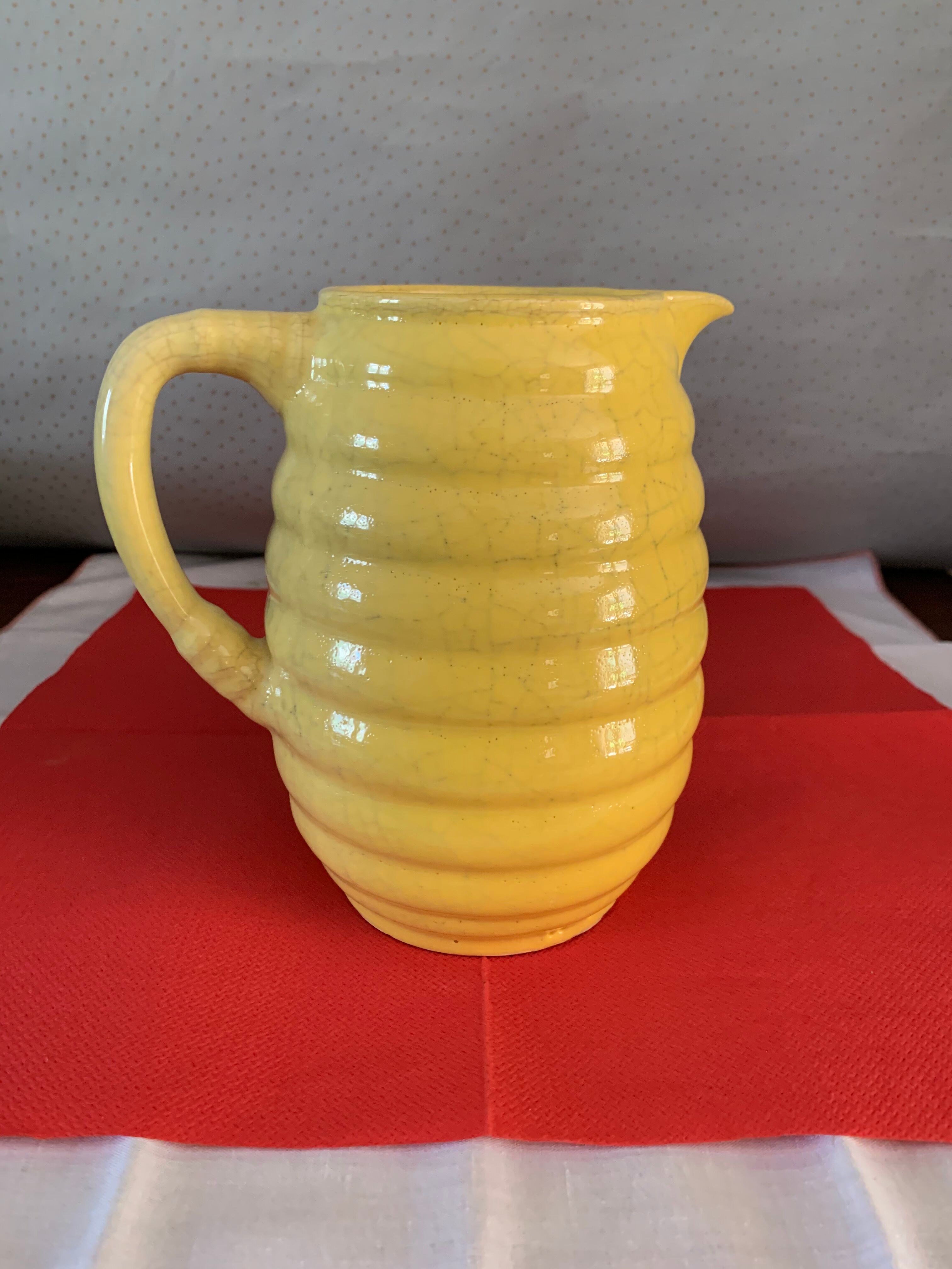 Nice water pitcher wine ceramic