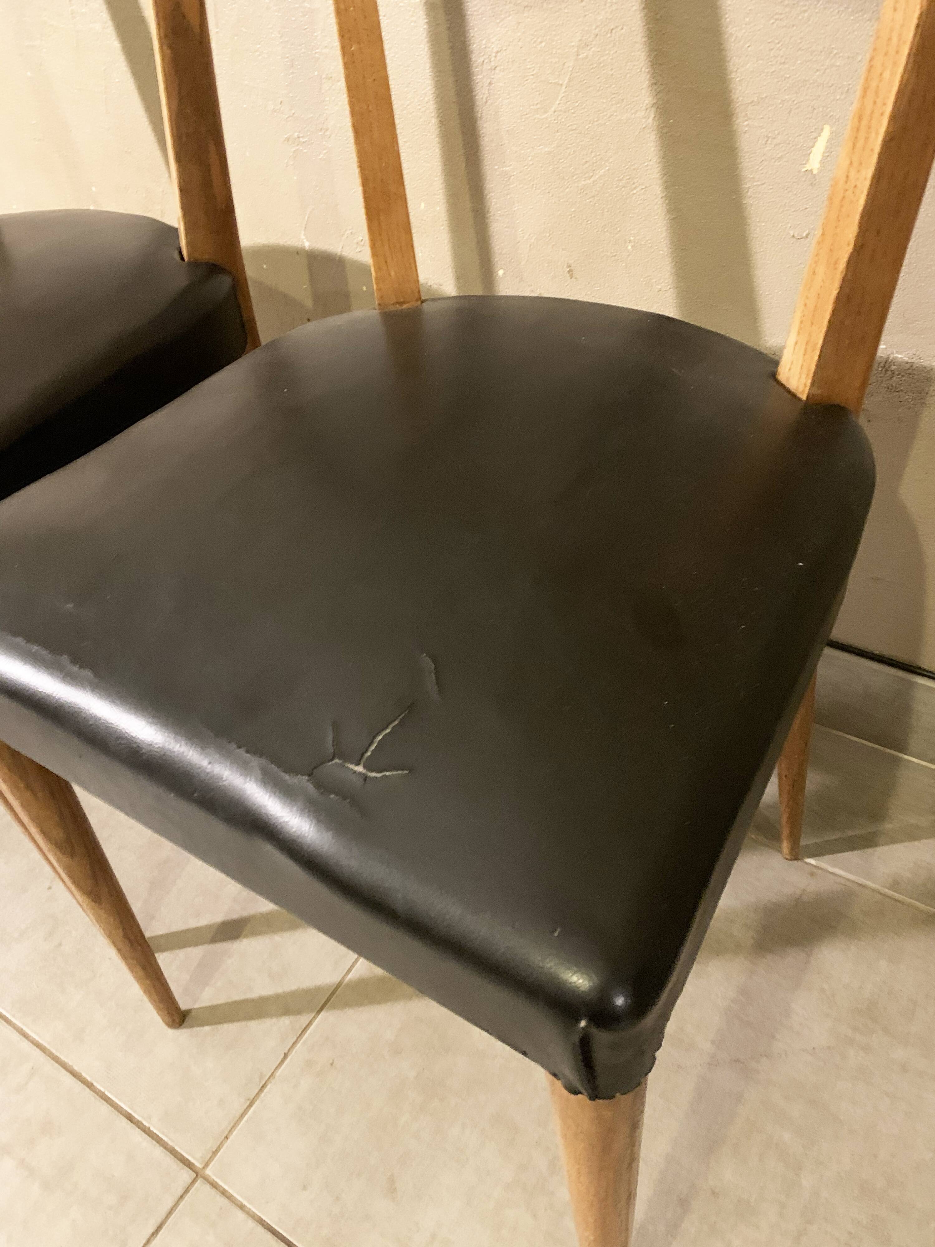 Pair of Italian chairs from the 1950s