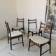 Set de 4 chaises scandinaves no