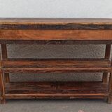 Old wooden console