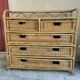 Rattan chest of drawers