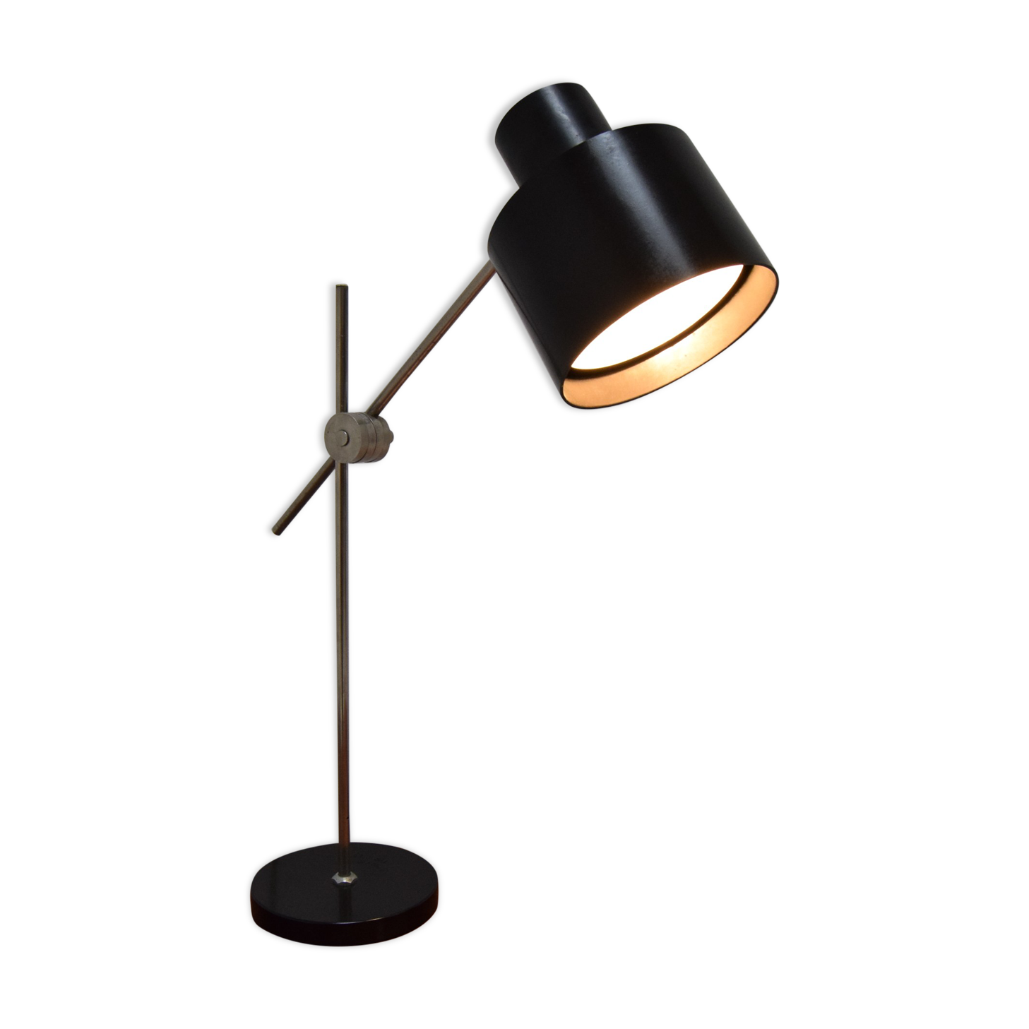 Industrial Adjustable Office Lamp  by Jan Suchan for Elektrosvit,1960's.