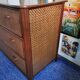 Commode en rotin et bambou