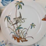 6 Palms Plate Egret Copeland