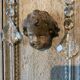 Wooden panel "Angelot" old ceruse gray