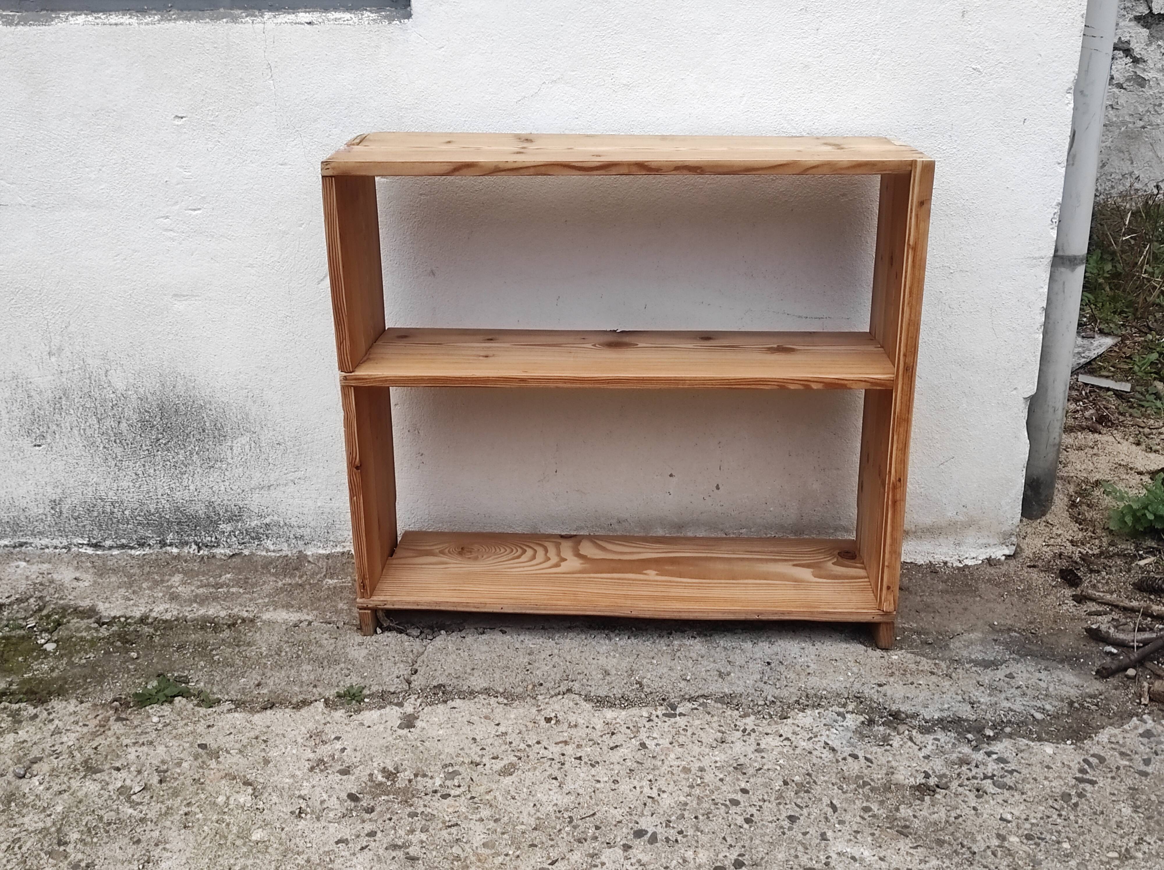 Workshop furniture shelves old wood shelving vintage industrial fir