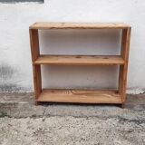 Workshop furniture shelves old wood shelving vintage industrial fir