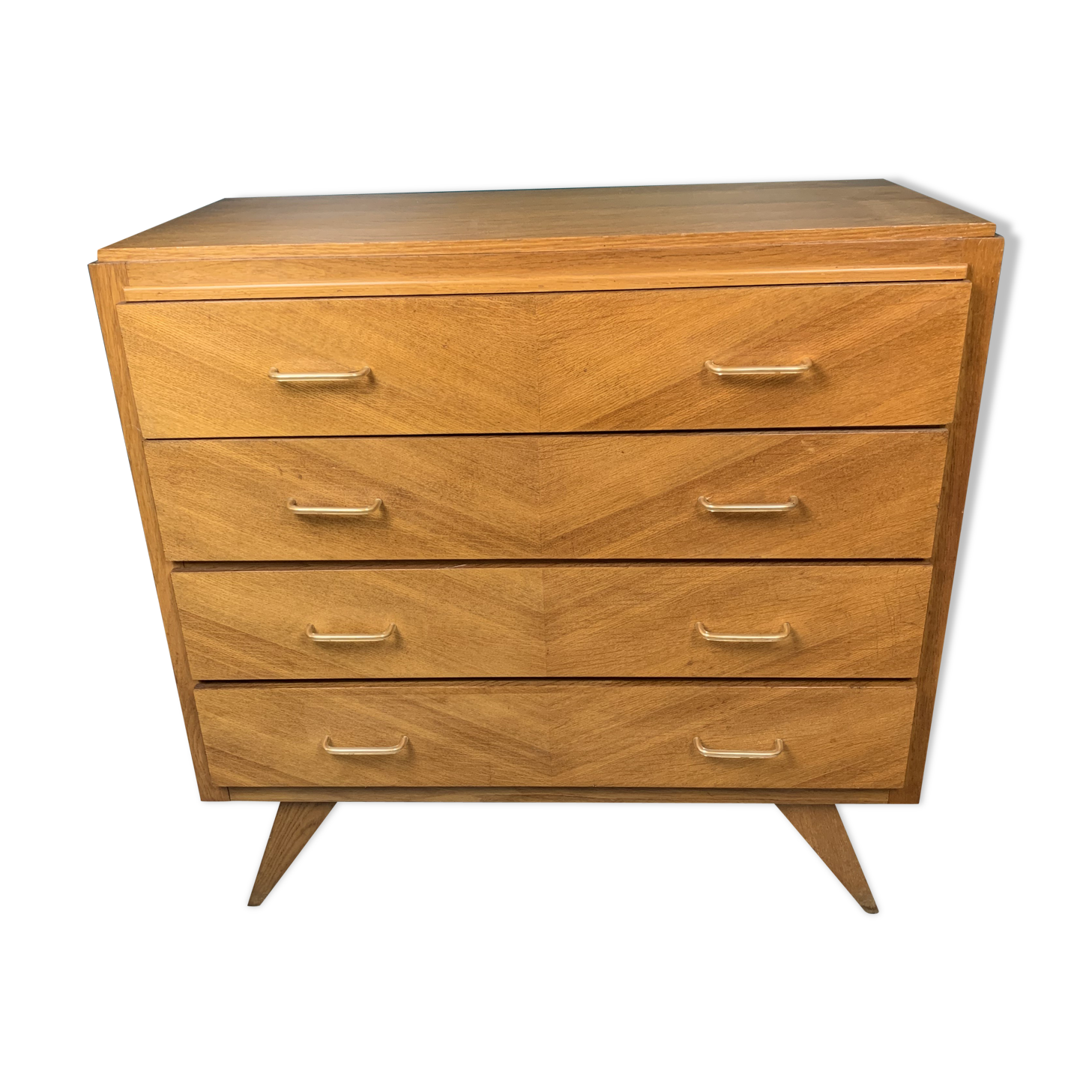 Dresser with vintage compass feet