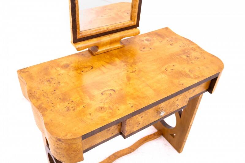 Interesting Art Deco dressing table, Poland, mid-20th century.