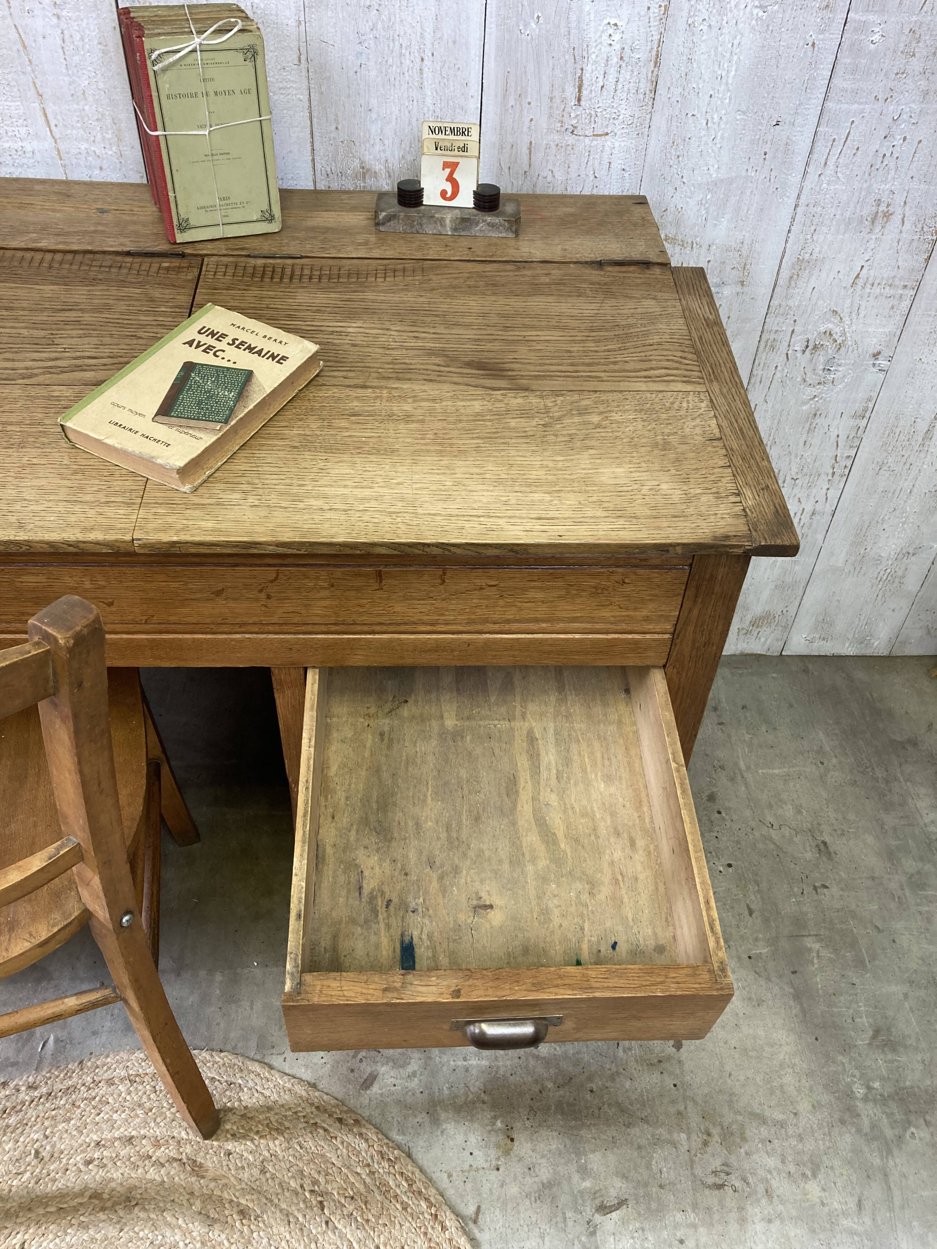Vintage teacher's desk