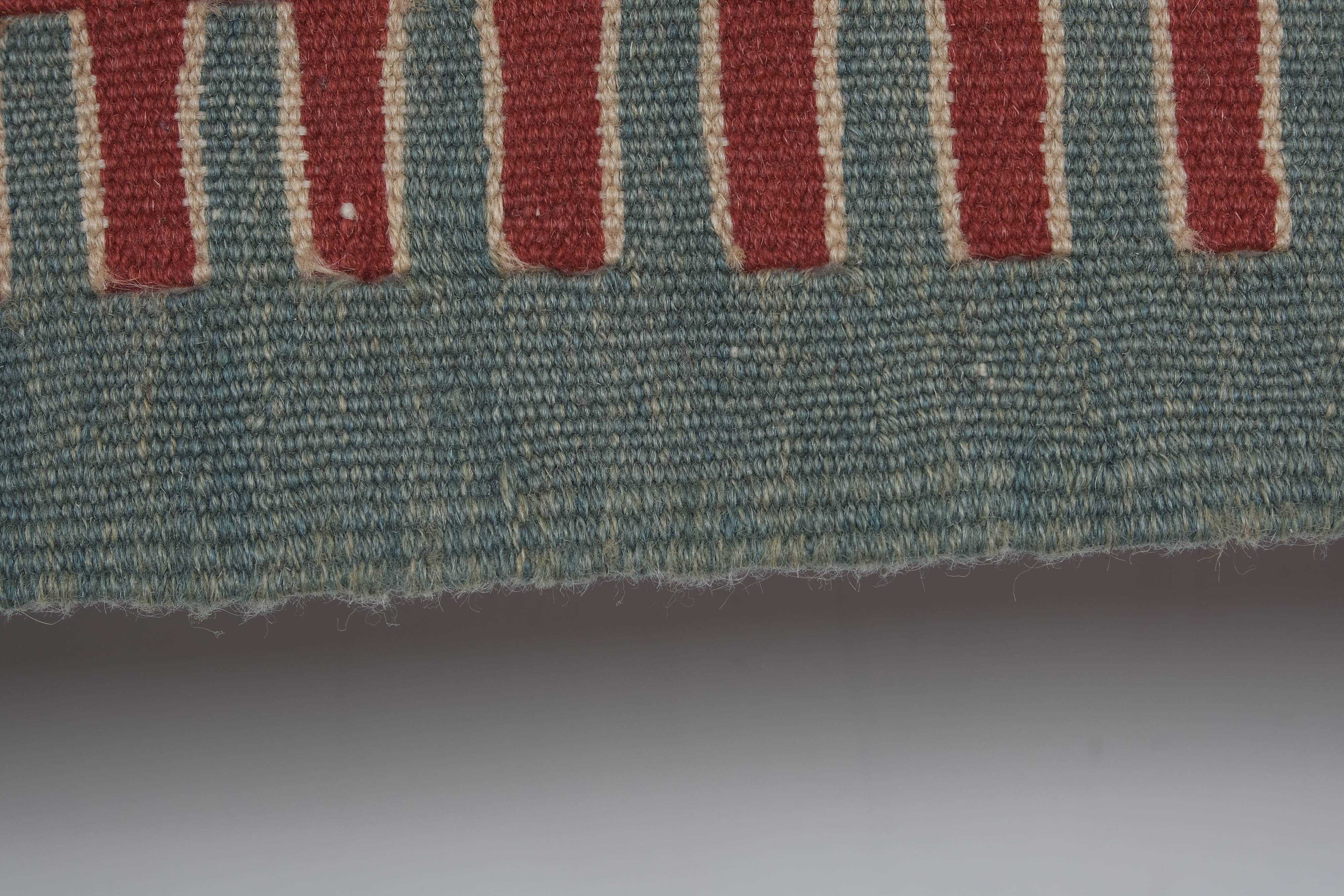 Vintage Turkish rug from Oushak, hand-woven 116x171 cm