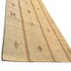 Vintage Tuareg mat in leather and Tuareg reed.