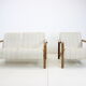 Mid-century seating set czechoslovakia 1970s