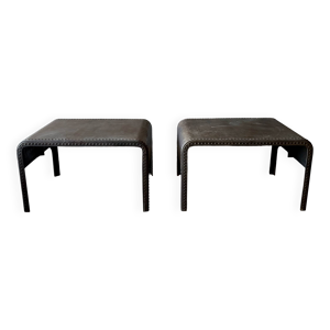 Paire de grandes tables - industrielles
