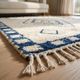 Traditional handcrafted Berber Atlas rug with a magnificent design, 2/3 m.
