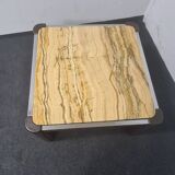 Vintage stone side table