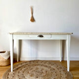 Patinated farmhouse table