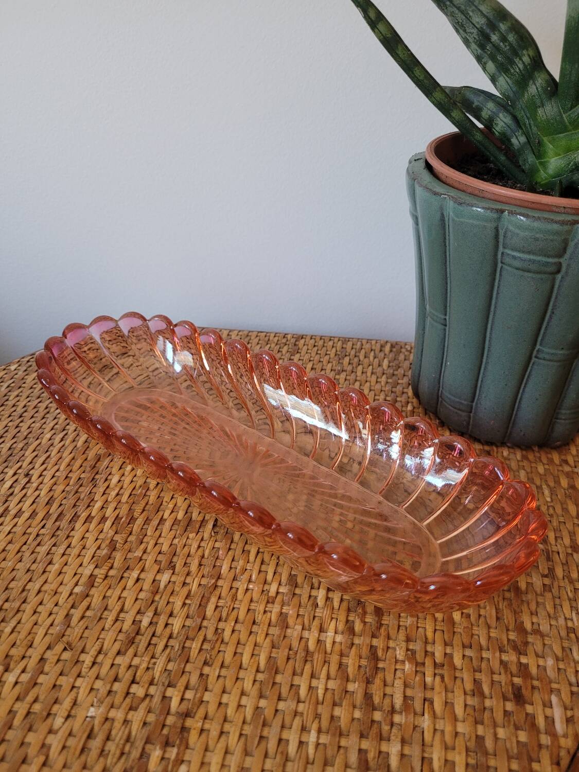 Baccarat crystal dish