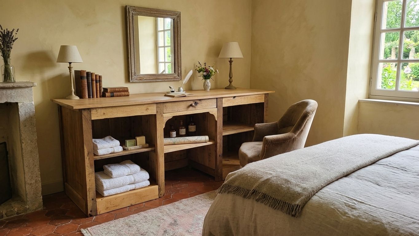 "Le Bel Ami" : Comptoir / Bureau de métier (XIXe)