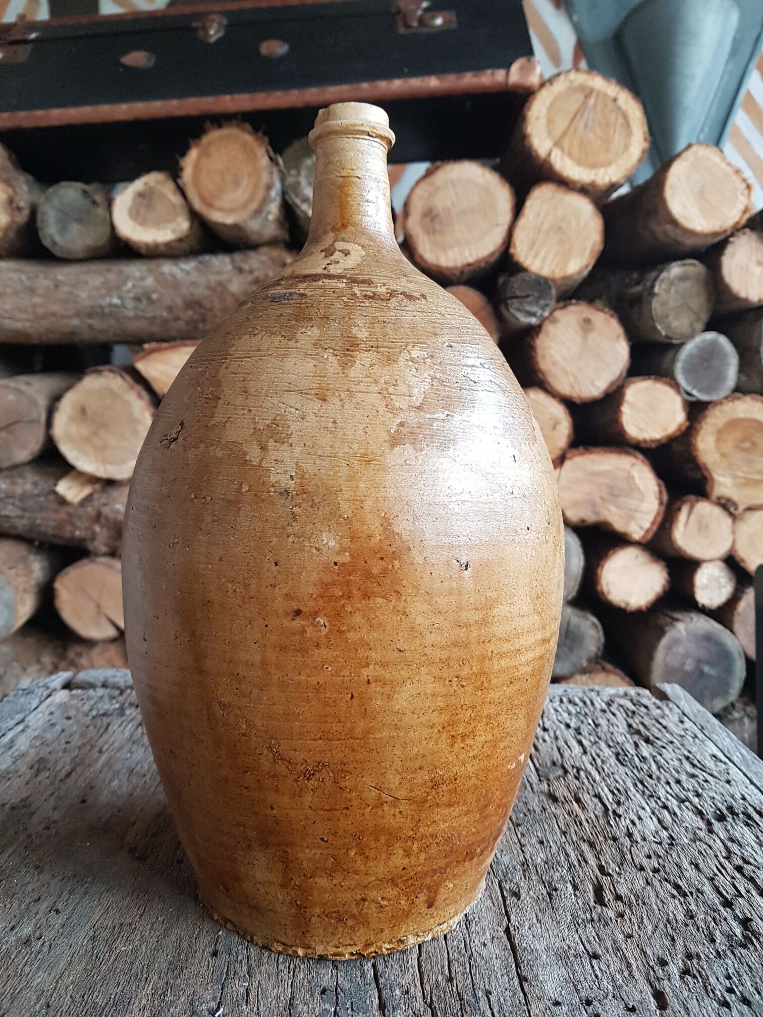 Jar jug pottery sandstone nineteenth century