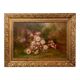 Old painting, still life, signed Monk, late nineteenth century early twentieth century